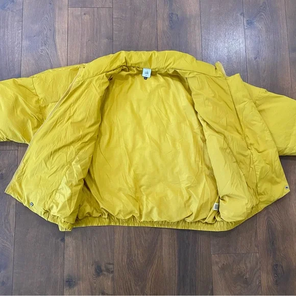 Cabi Puff Piece Acid Yellow Puffer Jacket XL – Limited Edition